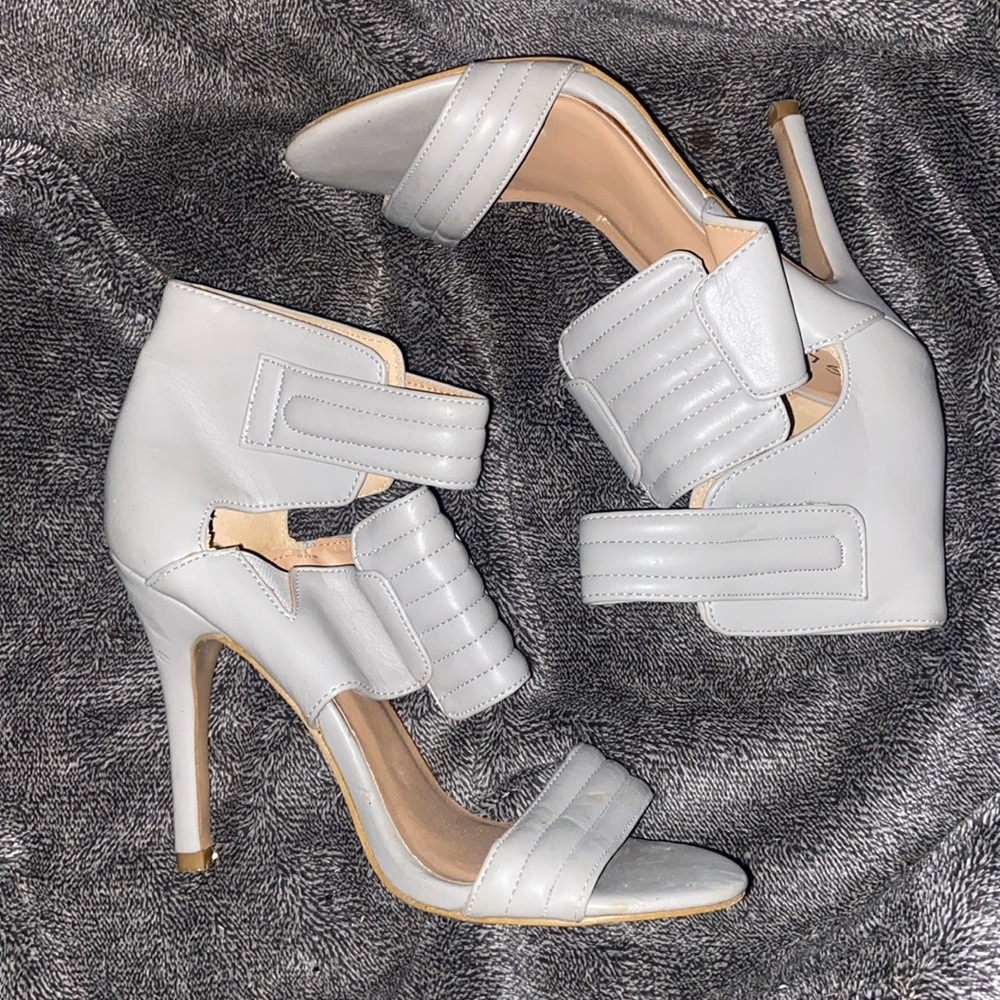 Grey heels